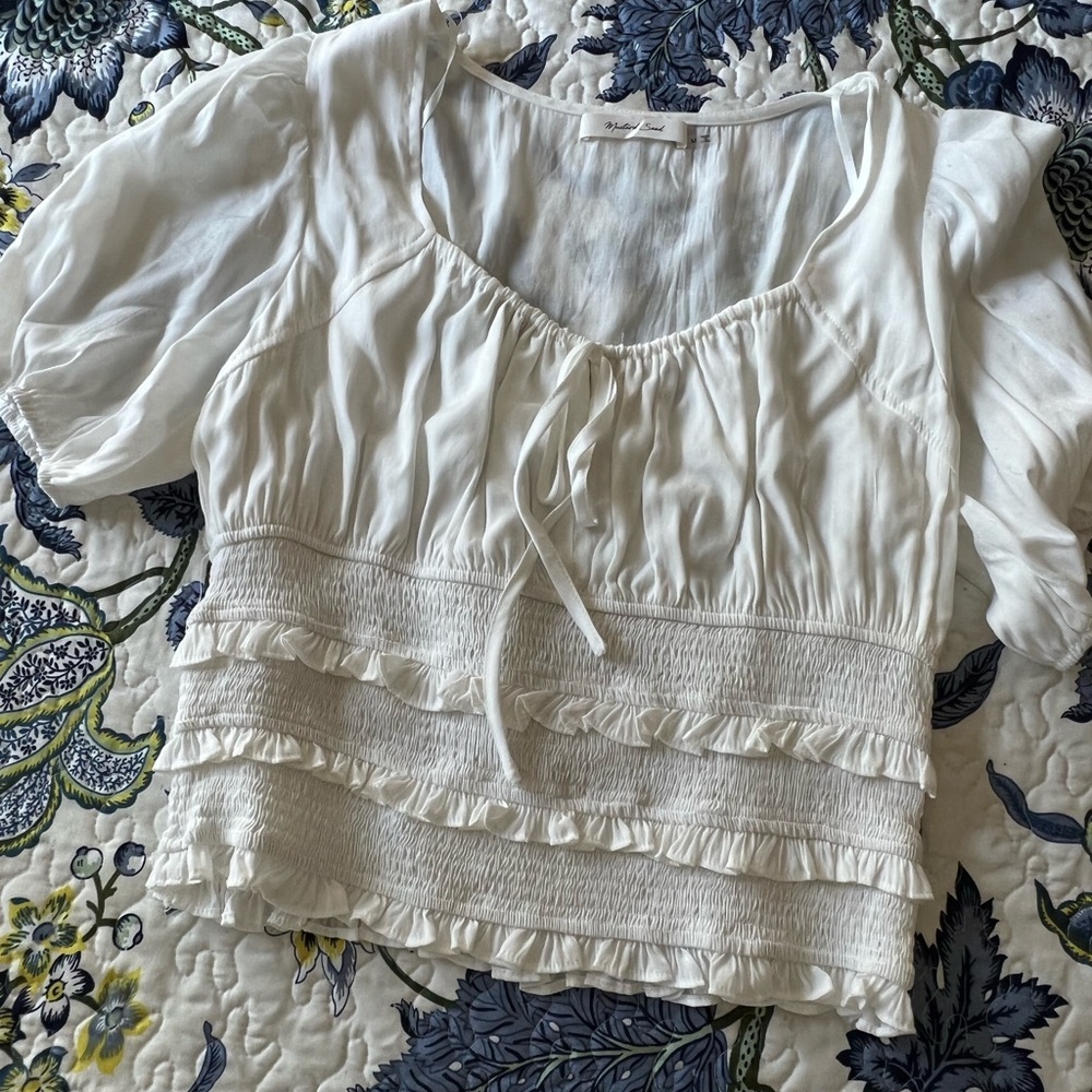 Mustard Seed Blouse Top